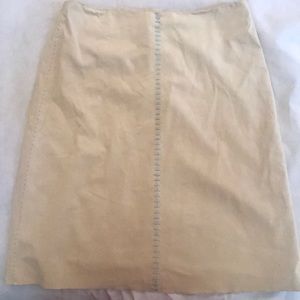 Anthropologie Poleci microsuede skirt 2 A-line gorgeous. BOHO soft
